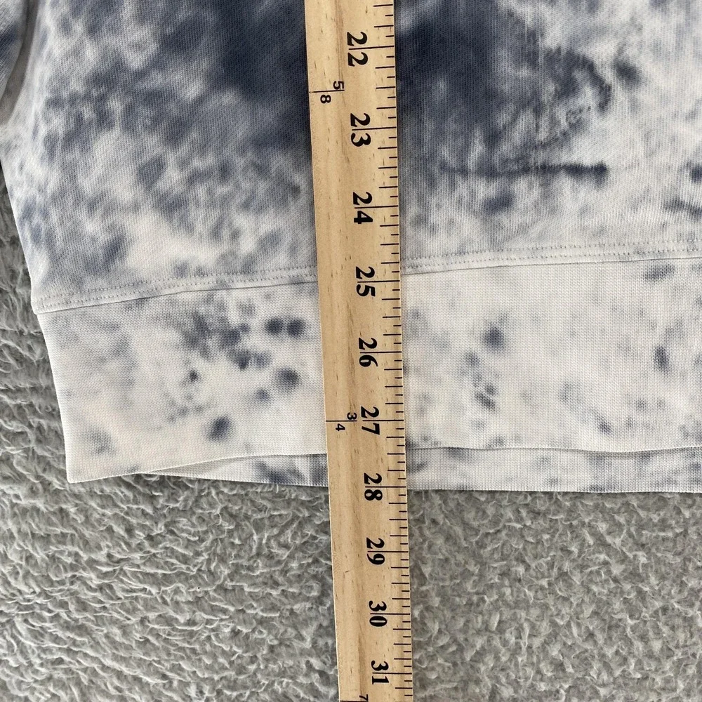 Lululemon Perfectly Oversized Sweatshirt Womens 4‎ Tie Dye Marble Relaxed Terry